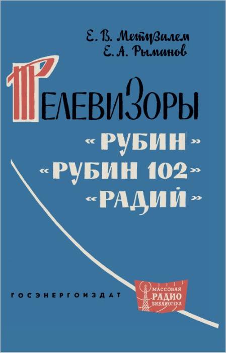 Телевизоры «Рубин», «Рубин-102», «Радий»